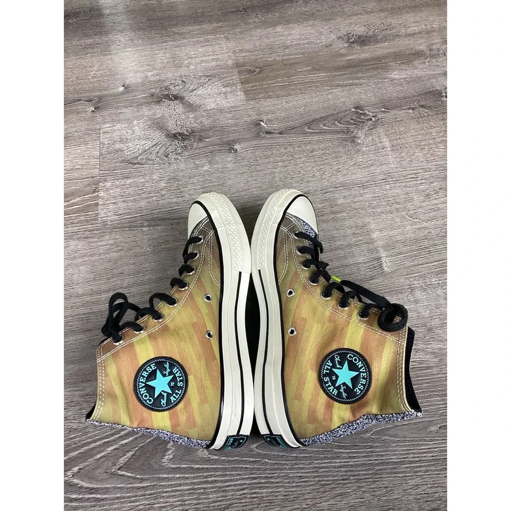 Converse Chuck Taylor All-Star 70 Hi NBA Jam Hardwood Floor Mens 7 Shoes Sneaker